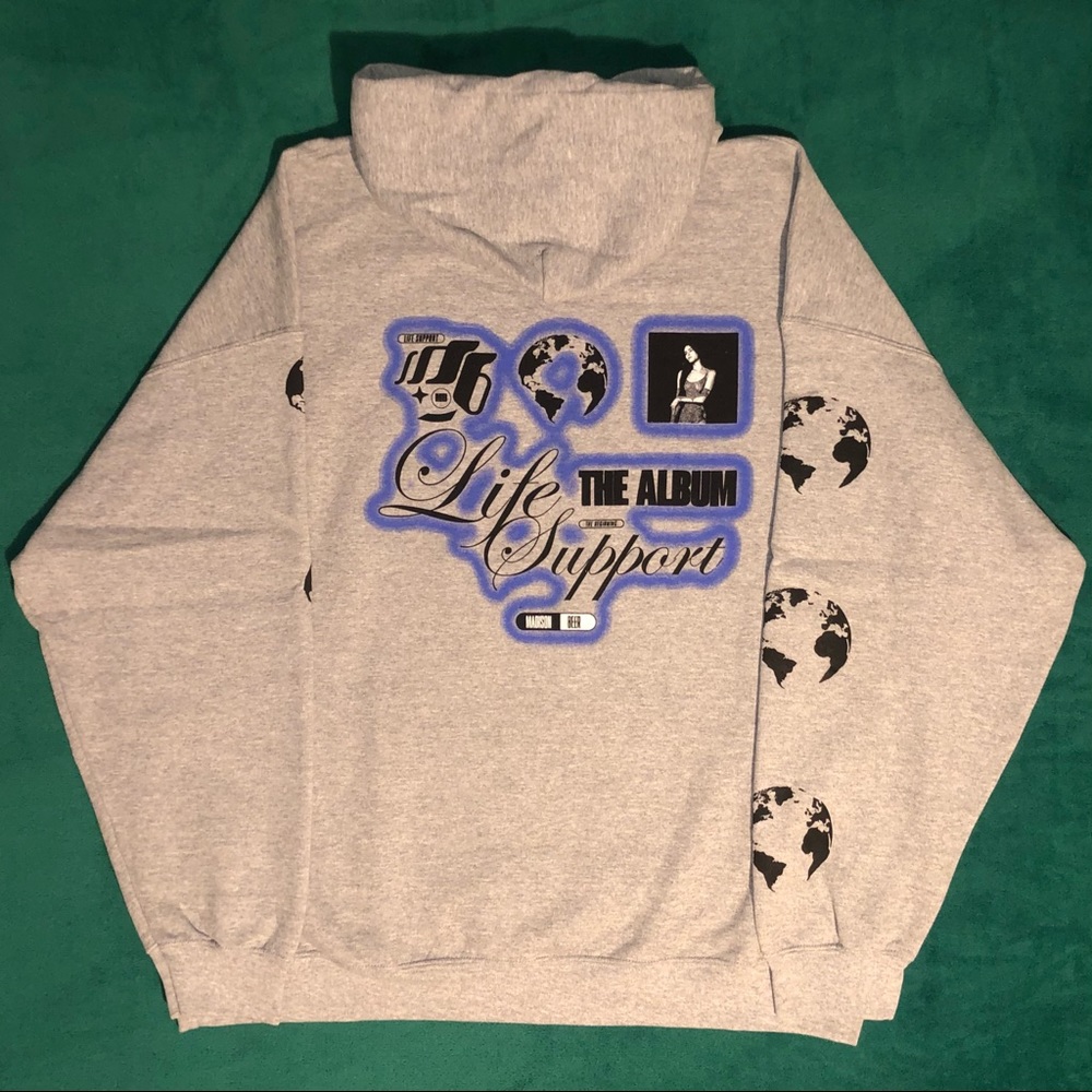 Madison beer Life Support Globe Hoodie